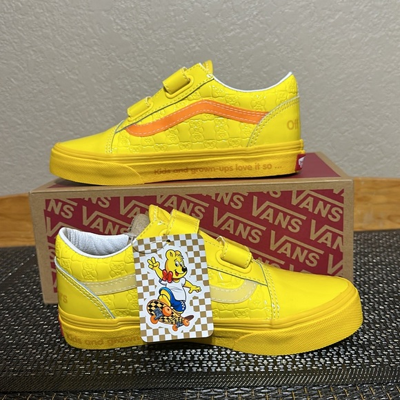 Vans x Haribo™ Old Skool V Checkerboard Skate Shoe Yellow